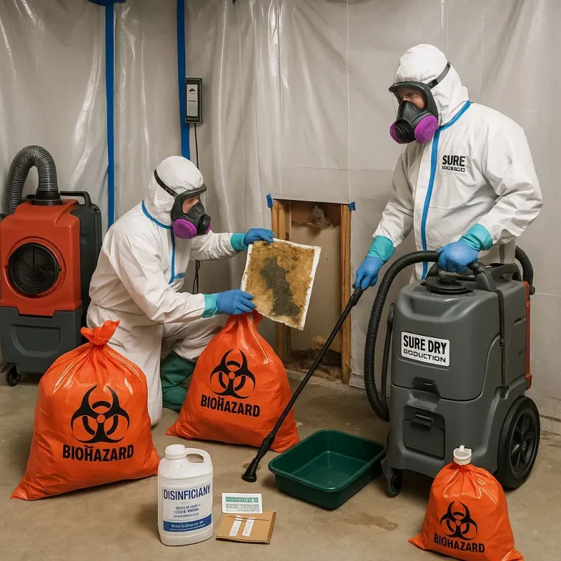 Contaminated Water Handling Protocols process in Raleigh, MS