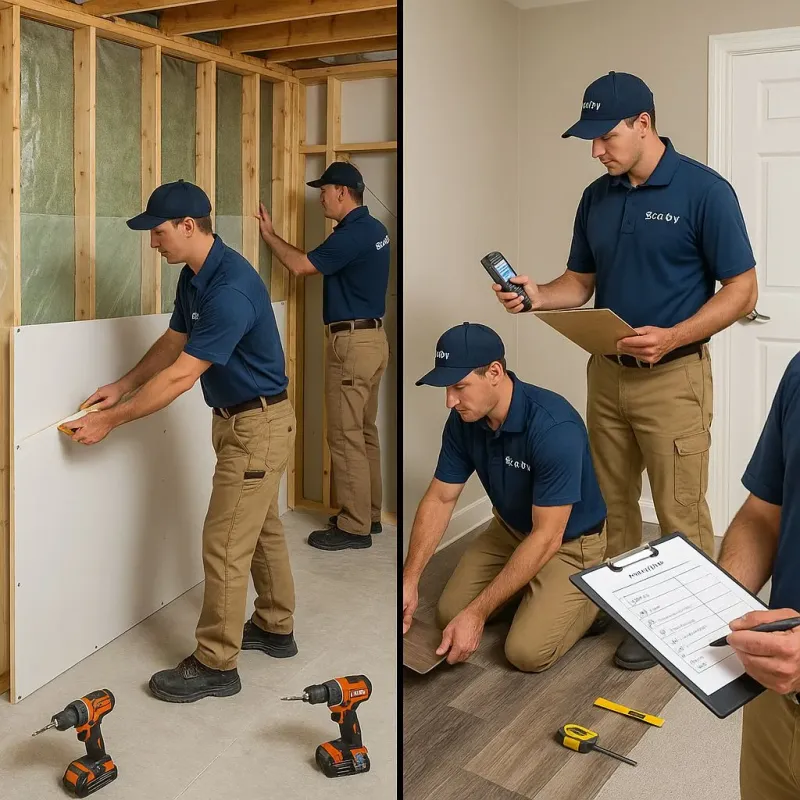 Repairs and Reconstruction process in Raleigh, MS