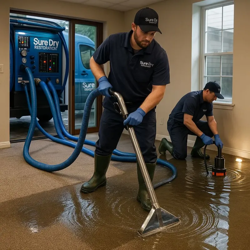Water Extraction and Removal process in Raleigh, MS